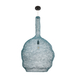 GLOBOSTAR® KENTUCKY 02355 Vintage Κρεμαστό Φωτιστικό Οροφής με Ντουί 1 x E27 AC 220-240V IP20 - Τιρκουάζ - Μ60 x Π60 x Υ90cm