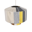 GLOBOSTAR® SALERNO 02388 Boho Κρεμαστό Φωτιστικό Οροφής με Ντουί 1 x E27 AC 220-240V IP20 - Πολύχρωμο - Μ40 x Π40 x Υ35cm