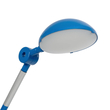 GloboStar® MICHEL 202-0063 Επιτραπέζιο Φωτιστικό Πορτατίφ LED 6W 540lm 120° AC220-240V IP20 Ψυχρό Λευκό 6000K Μπλε Πλαστικό - Μ20 x Π14.5 xΥ33cm - 2 Χρόνια Εγγύηση