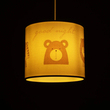 GLOBOSTAR® BEAR 204-0021 Παιδικό Κρεμαστό Φωτιστικό Οροφής με Ντουί 1 x E27 AC 220-240V IP20 - Πολύχρωμο - Μ24 x Π24 x Υ23cm