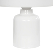 GloboStar® SATURN 204-0030 Παιδικό Eπιτραπέζιο Φωτιστικό Πορτατίφ Μονόφωτο 1 x E27 IP20 Πολύχρωμο Ύφασμα με Λευκό Πλαστικό - Μ24 x Π24 x Υ32cm
