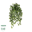 GloboStar® Artificial Garden MONSTERA HANGING PLANT 20633 Τεχνητό Κρεμαστό Διακοσμητικό Φυτό Φτέρης Π40 x Μ40 x Y88cm