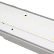 GLOBOSTAR® EMERGANO 60179 60cm Γραμμικό Βιομηχανικό Φωτιστικό Tri-Proof Τεχνολογίας Emergency με Ενσωματωμένη Μπαταρία Li-Ion 3.7V 2600mAH & Αυτονομία 3 Ώρες LED 24W 2880lm 120° AC 220-240V Αδιάβροχο IP65 Ψυχρό Λευκό 6000K - LUMILEDs SMD Chip & TÜV SÜD Driver - Γκρι με Γαλακτερό Κάλυμμα Πλαστικό PC - Μ60 x Π10.5 x Υ8cm - 5 Χρόνια Εγγύση