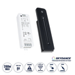 GloboStar® 73119 V1+R11 SKYDANCE ΣΕΤ Dimmer & Ασύρματο Χειριστήριο Αφής 1 Group RF 2.4Ghz 8A Max DC 5-36V (288W) - DC 3V IP20 - 5 Χρόνια Εγγύηση