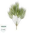 GloboStar® Artificial Garden Green PALMLEAF BRANCH 21155 Τεχνητό Διακοσμητικό Κλαδί Φοίνικα Πράσινο Y90cm