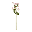 GloboStar® Artificial Garden PINK BRANCH PEONY 21296 Τεχνητό Διακοσμητικό Κλαδί Ρόζ Παιώνιας Y76cm