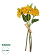 GloboStar® Artificial Garden YELLOW SEDUM BOUQUET 21348 Τεχνητό Διακοσμητικό Μπουκέτο Κίτρινο Σέδο Y30cm