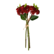 GloboStar® Artificial Garden RED SEDUM BOUQUET 21349 Τεχνητό Διακοσμητικό Μπουκέτο Κόκκινο Σέδο Y30cm