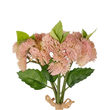 GloboStar® Artificial Garden SALMON PINK SEDUM BOUQUET 21350 Τεχνητό Διακοσμητικό Μπουκέτο Ροζ Σέδο Y30cm