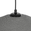 GLOBOSTAR® STONE 204-0122 Μοντέρνο Κρεμαστό Φωτιστικό Οροφής με Ντουί 1 x E27 AC 220-240V IP20 - Γκρι - Μ35 x Π31 x Υ26cm