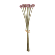 GloboStar® Artificial Garden PURPLE DANDELION BOUQET 21360 Τεχνητό Διακοσμητικό Ταραξάκο Μπουκέτο Y54cm