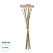 GloboStar® Artificial Garden PALE PINK DANDELION BOUQET 21361 Τεχνητό Διακοσμητικό Ταραξάκο Μπουκέτο Y54cm