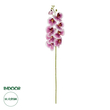 GloboStar® Artificial Garden PINK ORCHID BRANCH 21407 Τεχνητό Διακοσμητικό Κλαδί Ροζ Ορχιδέα Y95cm
