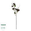 GloboStar® Artificial Garden OLIVE FRUIT BRANCH 21447 Τεχνητό Διακοσμητικό Κλαδί Ελίας Y70cm