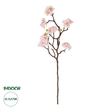 GloboStar® Artificial Garden PINK CHERRY BLOSSOM BRANCH 21454 Τεχνητό Διακοσμητικό Κλαδί Ροζ Κερασίας Y67cm