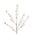 GloboStar® Artificial Garden WHITE GUAXIA FLOWER BRANCH 21456 Τεχνητό Διακοσμητικό Κλαδί Λευκή Γκουάβα Y100cm