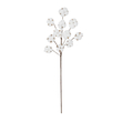 GloboStar® Artificial Garden COTTON BRANCH 20569 Τεχνητό Διακοσμητικό Κλαδί Βαμβάκι Μ30 x Π6 x Υ80 cm
