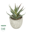 GloboStar® Artificial Garden SUCCULENT ALOE 21022 Τεχνητό Διακοσμητικό Φυτό Αλόη Μ6 x Π6 x Υ12cm
