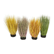 GloboStar® Artificial Garden GRASS BUSH 21172 Τεχνητό Διακοσμητικό Φυτό Θάμνος Γρασίδι Μ30 x Π20 x Υ65cm