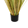 GloboStar® Artificial Garden PAMPAS GRASS 21478 Τεχνητό Διακοσμητικό Φυτό Μπεζ & Πράσινο Πάμπας Μ90 x Π40 x Υ150cm