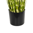 GloboStar® Artificial Garden ZEBRA GRASS 21481 Τεχνητό Διακοσμητικό Φυτό Ζέμπρα Μ30 x Π20 x Υ90cm