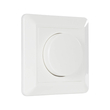 GloboStar® 999-0006 Ροοστάτης Dimmer Τοίχου LED AC100-240V 400W IP20 Μ8.4 x Π8.4 x Υ4.5cm