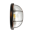 GLOBOSTAR® BOATLIGHT 61624 Vintage Φωτιστικό Καραβοχελώνα Τοίχου & Οροφής με Ντουί 2 x E27 AC 220-240V Αδιάβροχο IP65 - Χάλκινο Παλαιωμένο Εφέ Σκουριάς Ματ - Μ24 x Π24 x Υ11cm