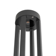 kelvo® GREMO KLV-101-0123 Μοντέρνο Φωτιστικό Κολωνάκι Κήπου LED 7W 735lm 45° AC 220-240V Αδιάβροχο IP65 Θερμό Λευκό 2700K - Bridgelux COB Chip & TÜV SÜD Driver - Γκρι Ανθρακί Ματ - Μ15.5 x Π15.5 x Υ80cm - 5 Χρόνια Εγγύηση