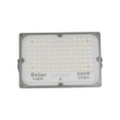 GLOBOSTAR® LUMOVOX 73068 Προβολέας LED 200W 10000lm 120° DC 5V με Φωτοβολταϊκό Panel 5V 12W & Επαναφορτιζόμενη Μπαταρία Li-ion 3.2V 10000mAh Αδιάβροχο IP67 Ψυχρό Λευκό 6000K - 180 x SMD2835 Sanan Chip - Γκρι Ανθρακί - Μ29.5 x Π5.5 x Υ19cm - 2 Χρόνια Εγγύηση