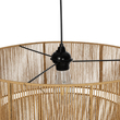 GLOBOSTAR® ROXXI 205-0020 Boho Κρεμαστό Φωτιστικό Οροφής με Ντουί 1 x E27 AC 220-240V IP20 - Μπεζ - M50 x Π50 x Υ36cm