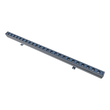 GLOBOSTAR® WASHERMARGO 90152 Μπάρα Φωτισμού Wall Washer LED 24W 2760lm 30° DC 24V Αδιάβροχο IP65 Φυσικό Λευκό 4500K Dimmable - Bridgelux SMD Chip - Γκρι Ανθρακί - Μ100 x Π4 x Υ5cm - 3 Χρόνια Εγγύηση