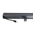 GLOBOSTAR® WASHERMARGO 90152 Μπάρα Φωτισμού Wall Washer LED 24W 2760lm 30° DC 24V Αδιάβροχο IP65 Φυσικό Λευκό 4500K Dimmable - Bridgelux SMD Chip - Γκρι Ανθρακί - Μ100 x Π4 x Υ5cm - 3 Χρόνια Εγγύηση