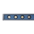 GLOBOSTAR® WASHERMARGO 90152 Μπάρα Φωτισμού Wall Washer LED 24W 2760lm 30° DC 24V Αδιάβροχο IP65 Φυσικό Λευκό 4500K Dimmable - Bridgelux SMD Chip - Γκρι Ανθρακί - Μ100 x Π4 x Υ5cm - 3 Χρόνια Εγγύηση