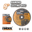 Διαμαντόδισκος - 9"/230mm - Finder - 196760