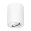 kelvo® AKIRA KLV-101-0025 Κινούμενο Φωτιστικό Downlight Σποτ για Λάμπα MR16 με Ντουί GU10 AC 220-240V IP20 - Λευκό Ματ - Μ8 x Π8 x Υ10cm