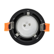 kelvo® OMICRON KLV-101-0034 Χωνευτό Φωτιστικό Downlight Σποτ για Λάμπα MR16 με Ντουί GU10 AC 220-240V IP20 - Μαύρο Ματ - Μ8.5 x Π8.5 x Υ3cm / Q7.5cm