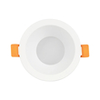 kelvo® SIGMA KLV-101-0042 Χωνευτό Φωτιστικό Downlight Σποτ Μπάνιου για Λάμπα MR16 με Ντουί GU10 AC 220-240V Αδιάβροχο IP65 - Λευκό Ματ - Μ8.5 x Π8.5 x Υ4.4cm / Q7.5cm
