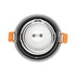 kelvo® SIGMA KLV-101-0042 Χωνευτό Φωτιστικό Downlight Σποτ Μπάνιου για Λάμπα MR16 με Ντουί GU10 AC 220-240V Αδιάβροχο IP65 - Λευκό Ματ - Μ8.5 x Π8.5 x Υ4.4cm / Q7.5cm