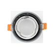 kelvo® EPSILON KLV-101-0048 Χωνευτό Φωτιστικό Downlight Σποτ Μπάνιου για Λάμπα MR16 με Ντουί GU10 AC 220-240V Αδιάβροχο IP65 - Λευκό Ματ - Μ8.5 x Π8.5 x Υ4.4cm / Q7.5cm x 7.5cm