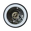 kelvo® MARETTI KLV-101-0055 Φωτιστικό Downlight Σποτ για Λάμπα MR16 με Ντουί GU10 AC 220-240V Αδιάβροχο IP65 - Μαύρο Ματ - Μ9 x Π9 x Υ9cm