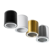 kelvo® MARETTI KLV-101-0055 Φωτιστικό Downlight Σποτ για Λάμπα MR16 με Ντουί GU10 AC 220-240V Αδιάβροχο IP65 - Μαύρο Ματ - Μ9 x Π9 x Υ9cm