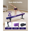 Ρυθμιζόμενη δοκός ισορροπημένης ισορροπίας VEVOR για παιδιά, δοκός γυμναστικής 8FT, ψηλές και χαμηλές δοκοί δαπέδου 5 ρυθμιζόμενων υψών για όλα τα επίπεδα γυμναστικής, επαγγελματικός εξοπλισμός γυμναστικής για το σπίτι και το γυμναστήριο, Galaxy