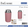 Θήκες κρεμοσάπουνου Dispenser πλαστικές - Σετ 5pcs - Pink - 21739