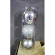 Σετ Χριστουγεννιάτικες μπάλες - 15cm - 3pcs - 326130 - Silver