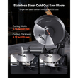 Πριόνι κοπής VEVOR, λεπίδα ψυχρής κοπής από ανοξείδωτο ατσάλι 355 mm, ισχυρός κινητήρας χωρίς ψήκτρες 3500 W, ρυθμιζόμενη ταχύτητα 750-1200 r/min, πριόνι κοπής μετάλλου για μεταλλικούς τετράγωνους και επίπεδους σωλήνες, χάλυβες σχήματος I