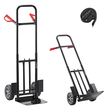 Φορητό καρότσι VEVOR, χωρητικότητα φορτίου 272 kg, βαρέως τύπου καρότσι χειρός με ρόδες και τηλεσκοπική λαβή, φορητό καρότσι με ιμάντα πρόσδεσης για μετακόμιση σε σπίτι, γραφείο, αποθήκη, σούπερ μάρκετ