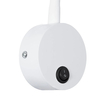 GLOBOSTAR® GOOSE 61688 Μοντέρνο Φωτιστικό Τοίχου - Απλίκα Ξενοδοχείου Reading Light LED 3W 300lm 36° AC 220-240V IP20 Θερμό Λευκό 2700K - CREE XPE Chip & TÜV SÜD Driver - Λευκό Ματ - Μ6.5 x Π15 x Υ24.5cm - 3 Χρόνια Εγγύηση