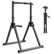 VEVOR Pull Up Bar, Φορητός Σταθμός Pullup Bar Χωρητικότητας 150kg, Ελεύθερες Μπάρες Pullup με Τριγωνική Δομή & Σωλήνα από Ανθεκτική Ατσάλι, Ρύθμιση Ύψους 9 Επιπέδων με Βαρύτητα, Γυμναστική για Χέρια, Πλάτη