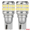 Amio - Λάμπα LED CANBUS T15 (W16W) 48SMD 3014 + 4SMD 3030 Λευκή 6000K 12V/24V για Φώτα Όπισθεν & Βοηθητικό Φωτισμό - 2τεμ. (04261/AM)