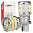 Amio - Λάμπα LED CANBUS T15 (W16W) 48SMD 3014 + 4SMD 3030 Λευκή 6000K 12V/24V για Φώτα Όπισθεν & Βοηθητικό Φωτισμό - 2τεμ. (04261/AM)